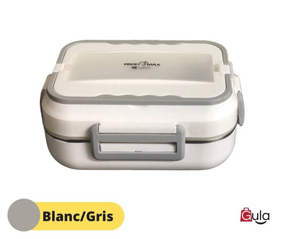 Lunch Box Isotherme électrique en Inox (prise murale + prise voiture)