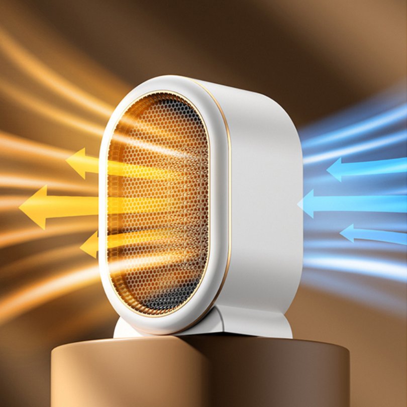 Air Heater Fan - Chauffage Electrique Soufflant Portable - Bleu