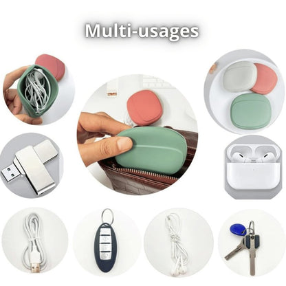 Set de 4 Pochettes de rangement en Silicone - 4 pièces