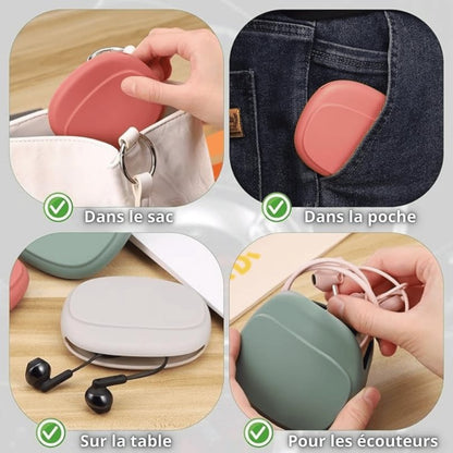Set de 4 Pochettes de rangement en Silicone - 4 pièces