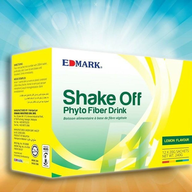 Shake Off Phyto Fiber Edmark® - Boisson alimentaire à base de fibres végétales